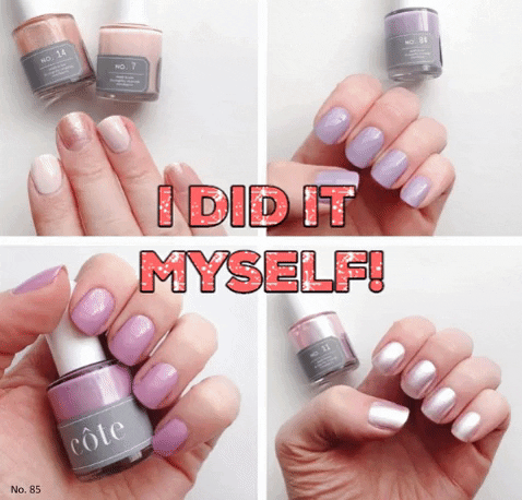 THE AT-HOME MANI, BABY STEPS!