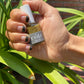 No. 107 Fine-Flake Gold Glitter Nail Polish - Vegan Nail Polish - nail art