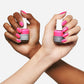 No. 113 Neon Pink Nail Polish - Non Toxic Nail Polish - hands
