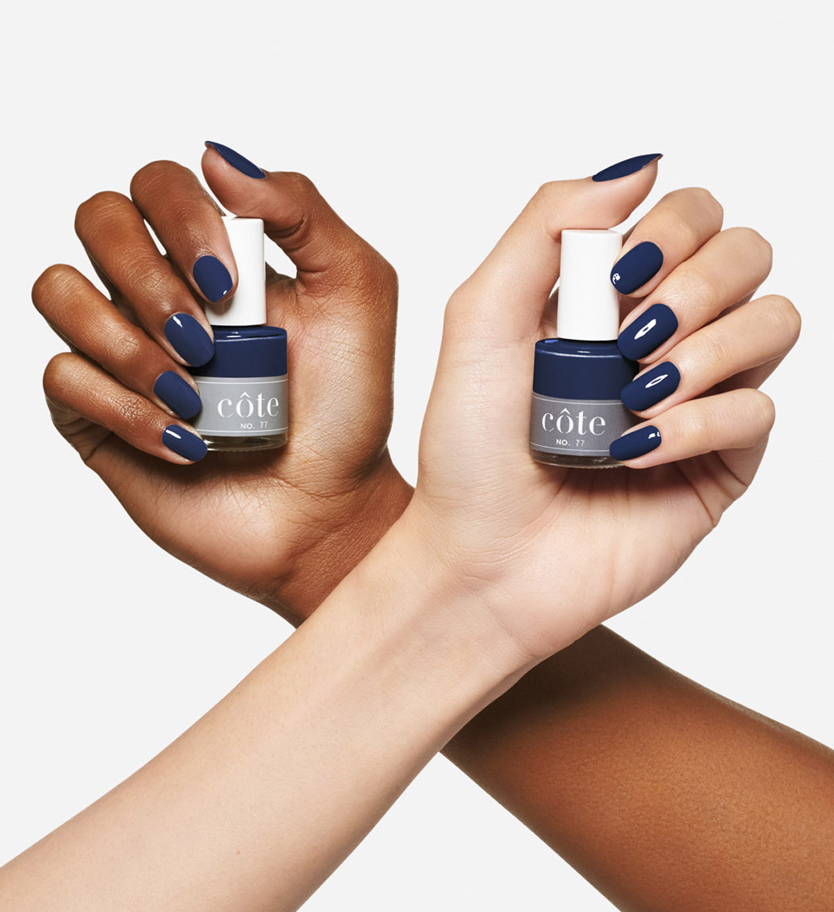 Essie Style Cartel, navy blue nail polish - SoNailicious