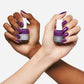 No. 88 Boysenberry Purple Nail Polish - Non Toxic Nail Polish - hands