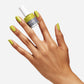 No. 59 Lush Chartreuse Green Nail Polish - Vegan Nail Polish - hand - Chartreuse Nail Polish