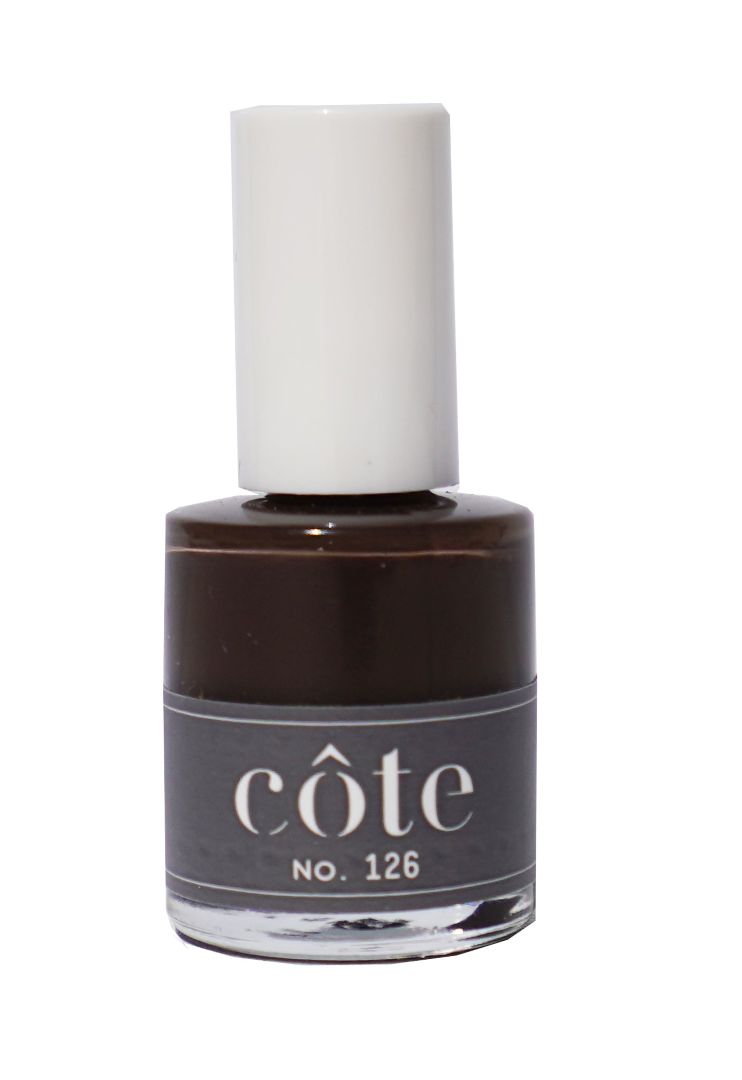 No. 126 Warm Molten Chocolate Brown Nail Polish - Vegan Nail Polish