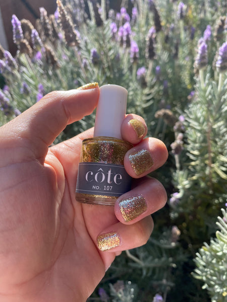 DeBelle Gel Nail Polish - Sirius | Gold With Silver Glitter Nail Polish –  DeBelle Cosmetix Online Store
