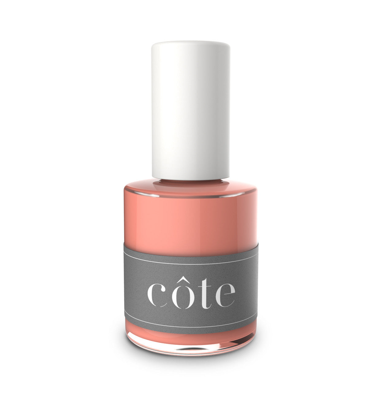 No. 1 Pink Coral Nail Polish - Vegan Nail Polish - Bright Coral Nails