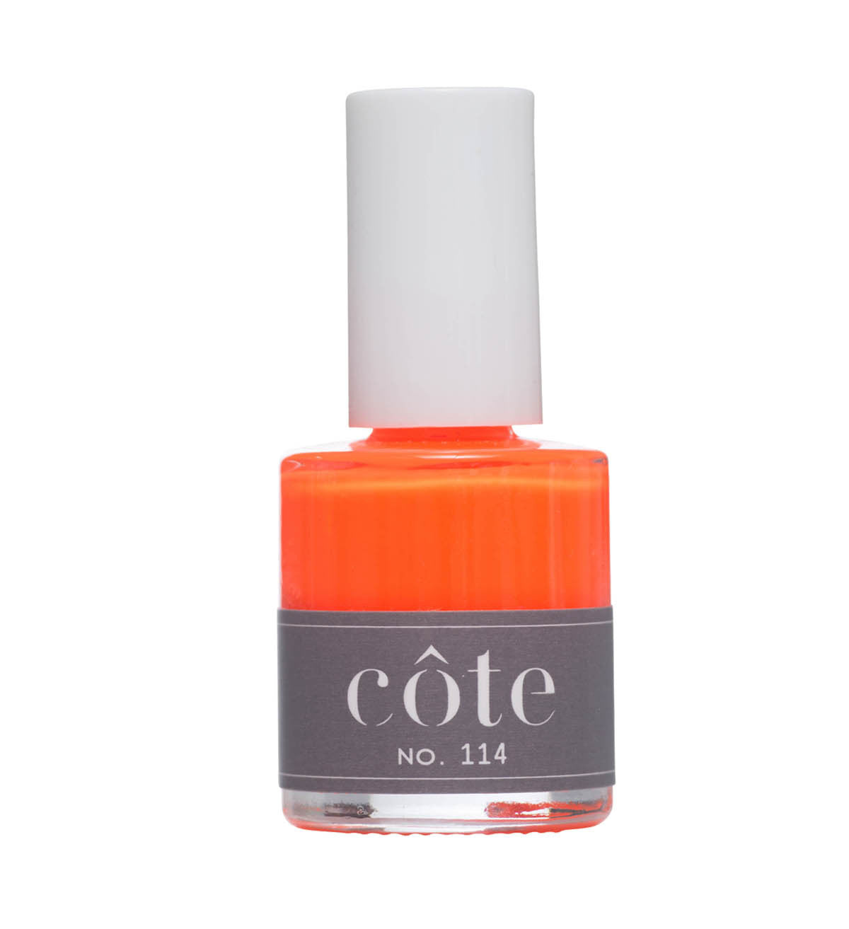 No. 114 Neon Orange Nail Polish - Vegan Nail Polish