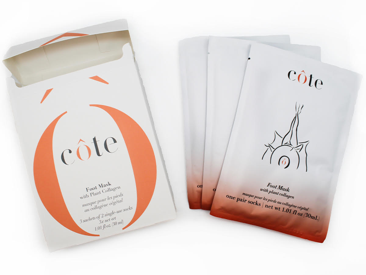 Foot Mask with Plant Collagen - single sachet